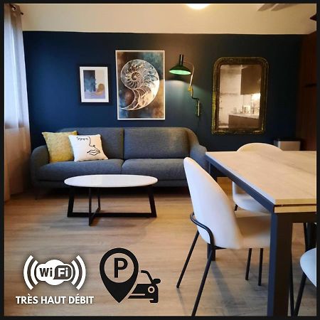 Le Blue Moon - 50M Centre Historique - Parking Privatif Apartment Sarlat-la-Caneda Luaran gambar
